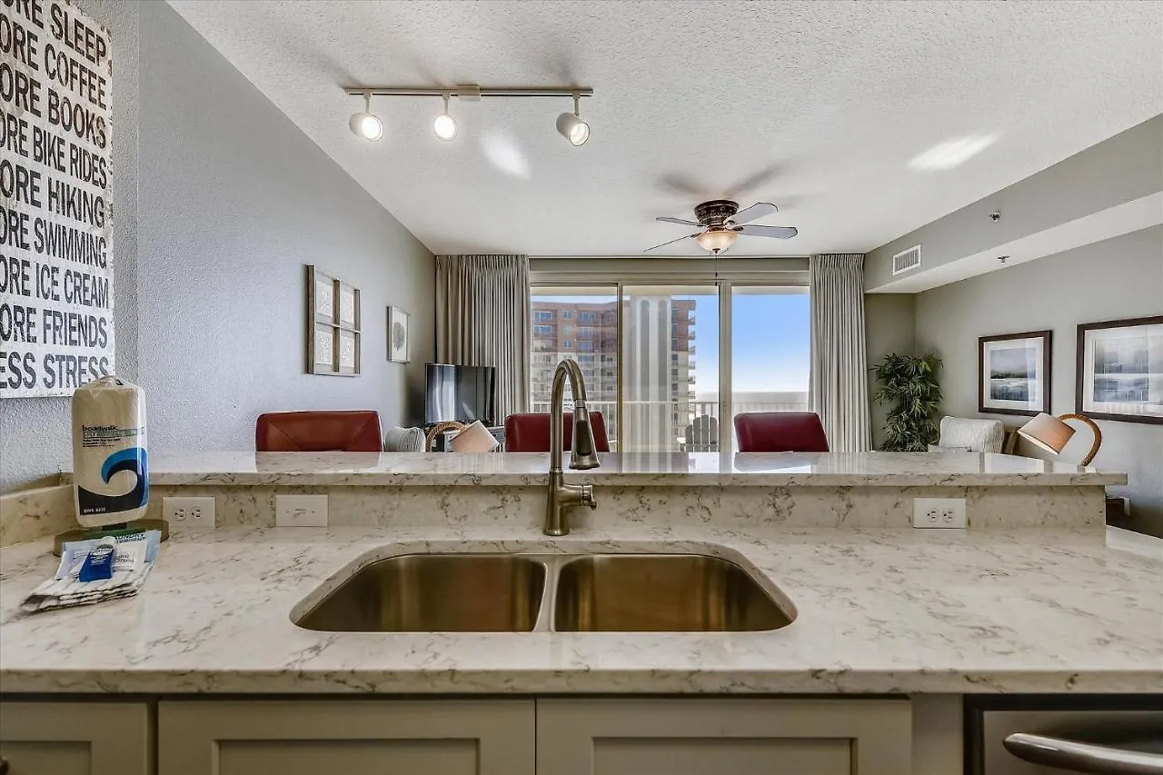 Apartment Shores Of Panama 1807 -Fantastic 2Bdbunks, Sleeps 8! Reserved Parking! Free Fun Condo Panama City Beach