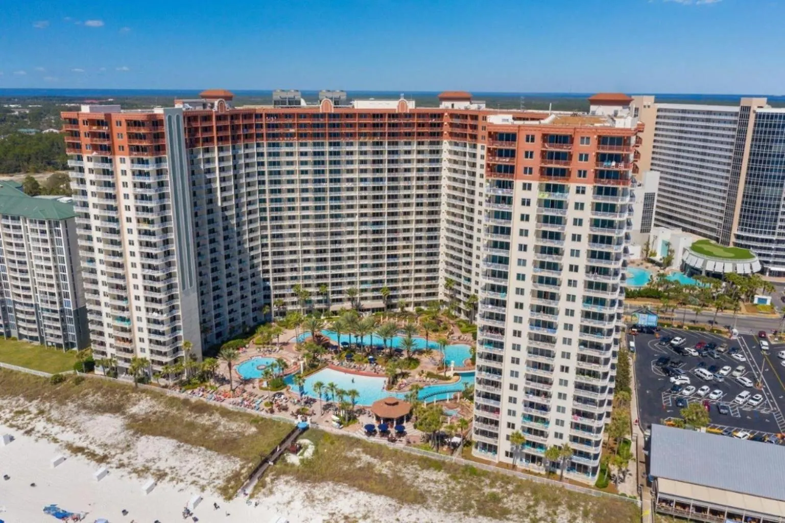 Shores Of Panama 1807 -Fantastic 2Bdbunks, Sleeps 8! Reserved Parking! Free Fun Condo Panama City Beach Apartment